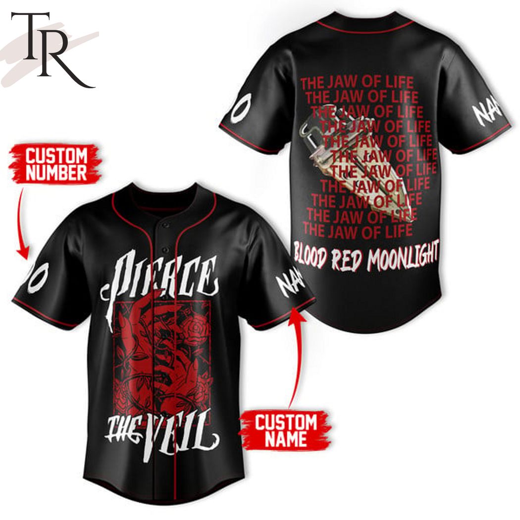 Personalized Pierce The Veil - Death Of An Executioner Baseball Jersey