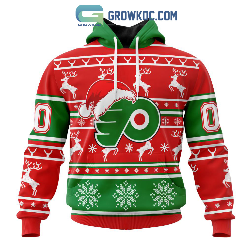 Philadelphia Flyers Special Santa Claus Christmas Is Coming Personalized Hoodie T Shirt