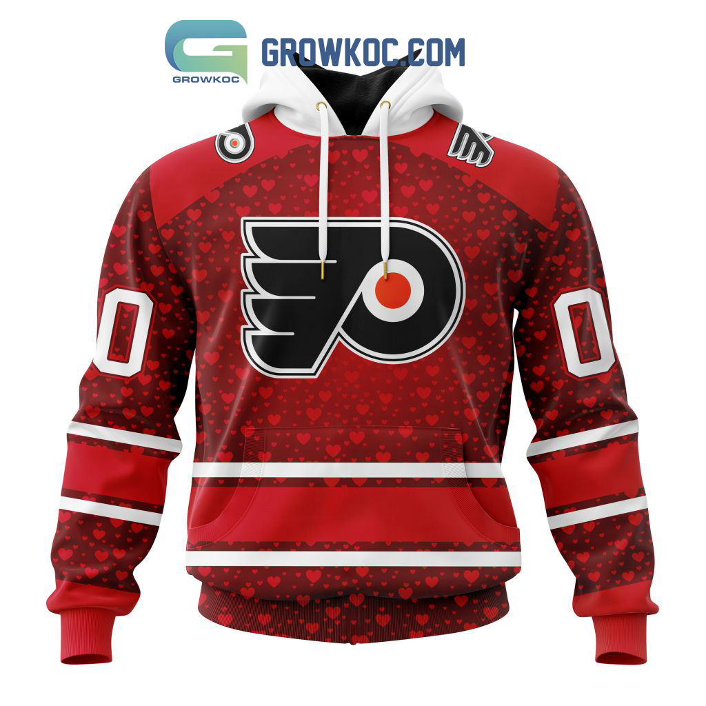 Philadelphia Flyers Valentines Day Fan Hoodie Shirts