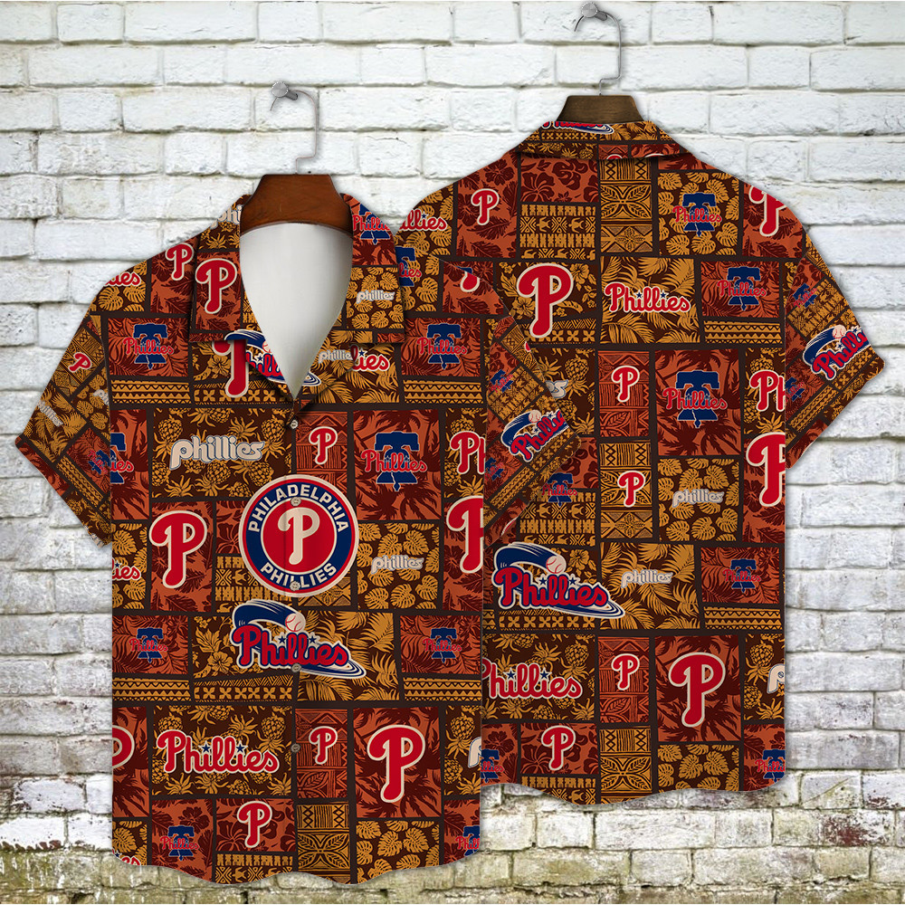 Philadelphia Phillie Major League Baseball 3D Print Hawaiian Shirt SH1ML V10