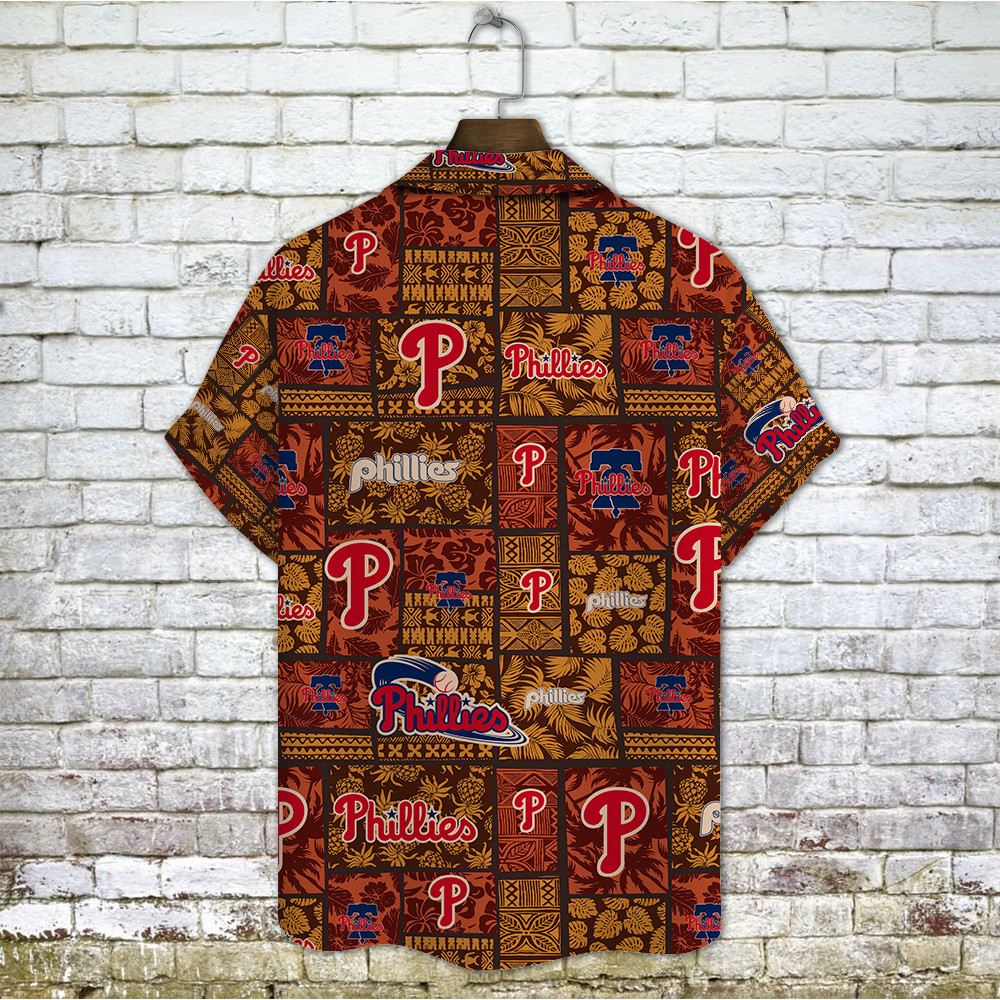 Philadelphia Phillie Major League Baseball 3D Print Hawaiian Shirt SH1ML V10
