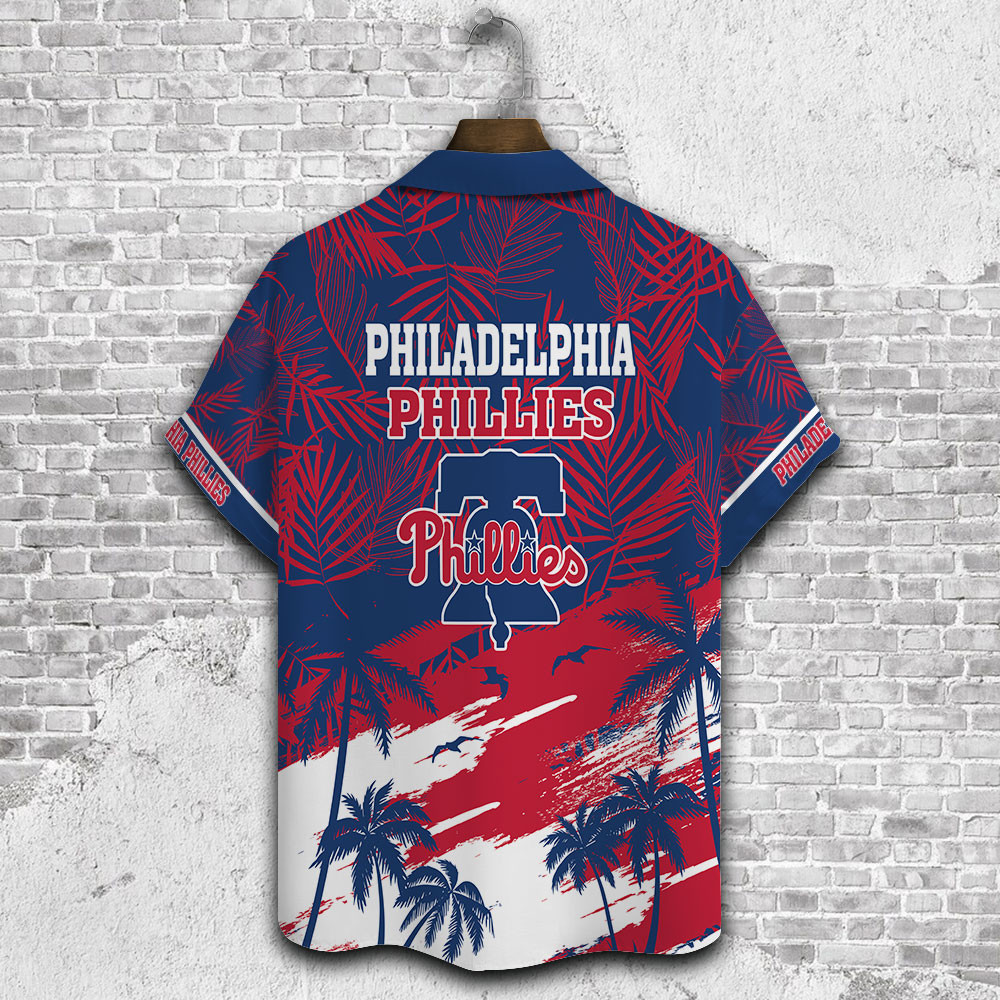 Philadelphia Phillies Major League Baseball 3D Print Hawaiian Shirt SH1ML V5