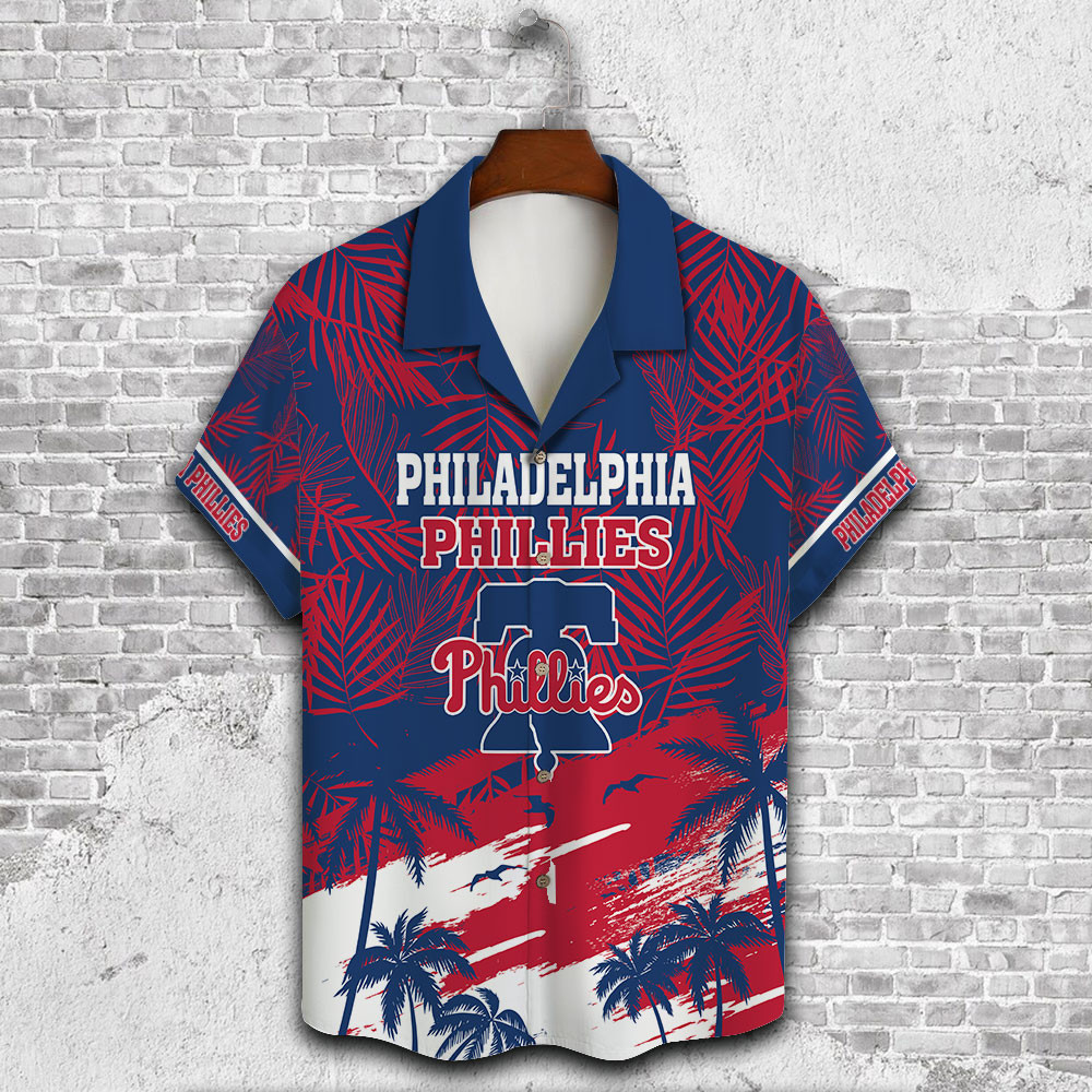 Philadelphia Phillies Major League Baseball 3D Print Hawaiian Shirt SH1ML V5