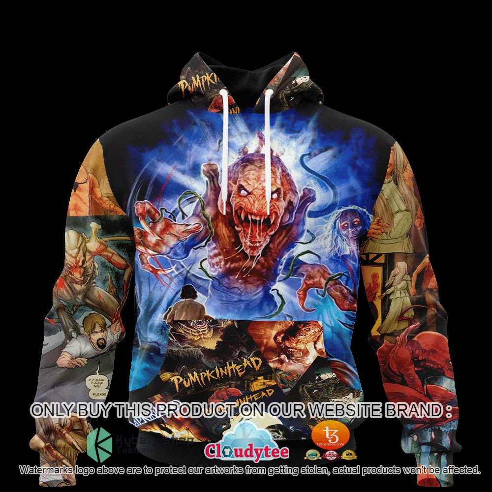 Pumpkinhead Halloween Horror 3D Hoodie, Hoodie Mask
