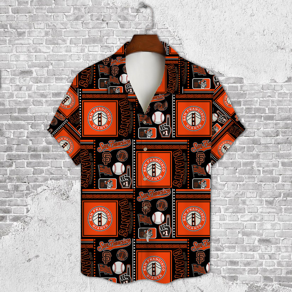 San Francisco Giants Major League Baseball 3D Print Hawaiian Shirt SH1ML