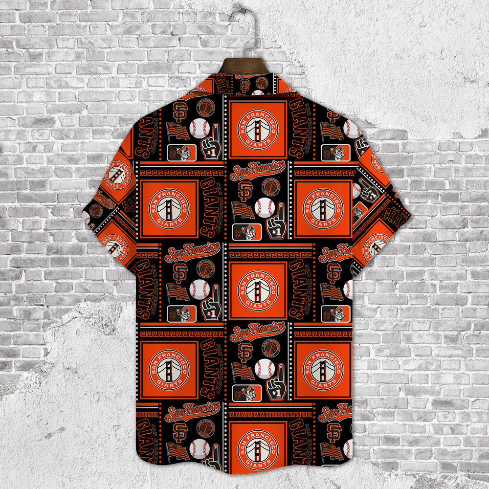 San Francisco Giants Major League Baseball 3D Print Hawaiian Shirt SH1ML