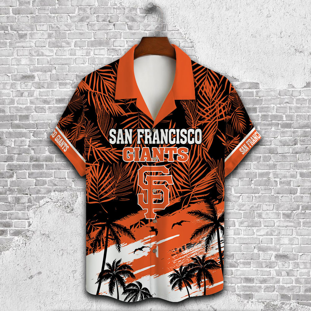 San Francisco Giants Major League Baseball 3D Print Hawaiian Shirt SH1ML V5