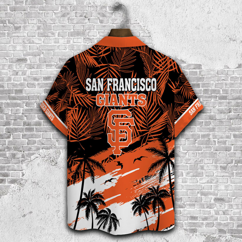 San Francisco Giants Major League Baseball 3D Print Hawaiian Shirt SH1ML V5