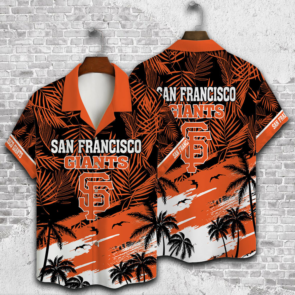 San Francisco Giants Major League Baseball 3D Print Hawaiian Shirt SH1ML V5