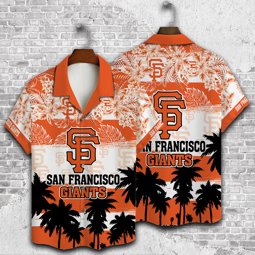 San Francisco Giants Major League Baseball 3D Print Hawaiian Shirt SH1ML V6