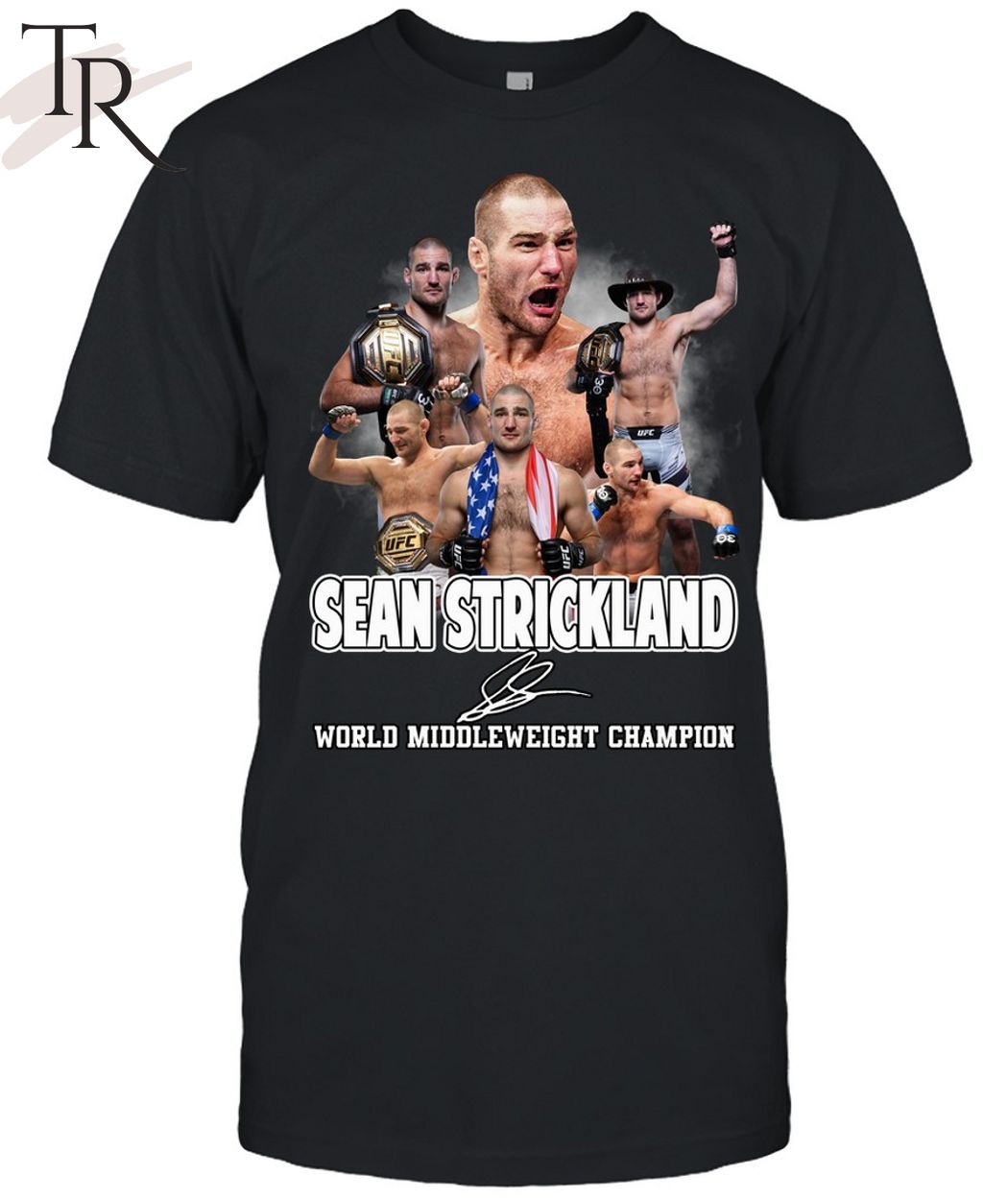 Sean Strickland World Middleweight Champion Unisex T-Shirt