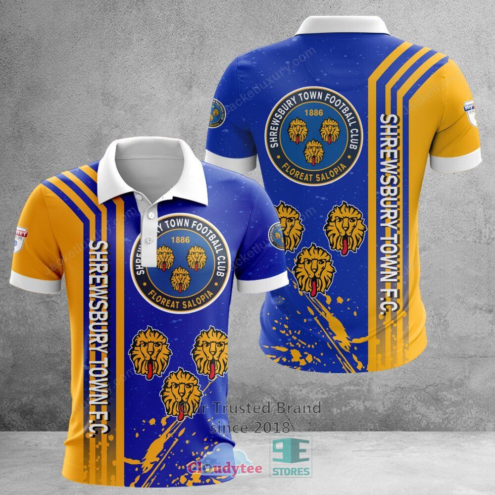 Shrewsbury Town F.C. 3D Shirt, Hoodie