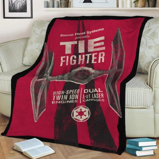 Sienar Fleet Systems Presents Best Seller Fleece Blanket Gift For Fan, Premium Comfy Sofa Throw Blanket Gift H99