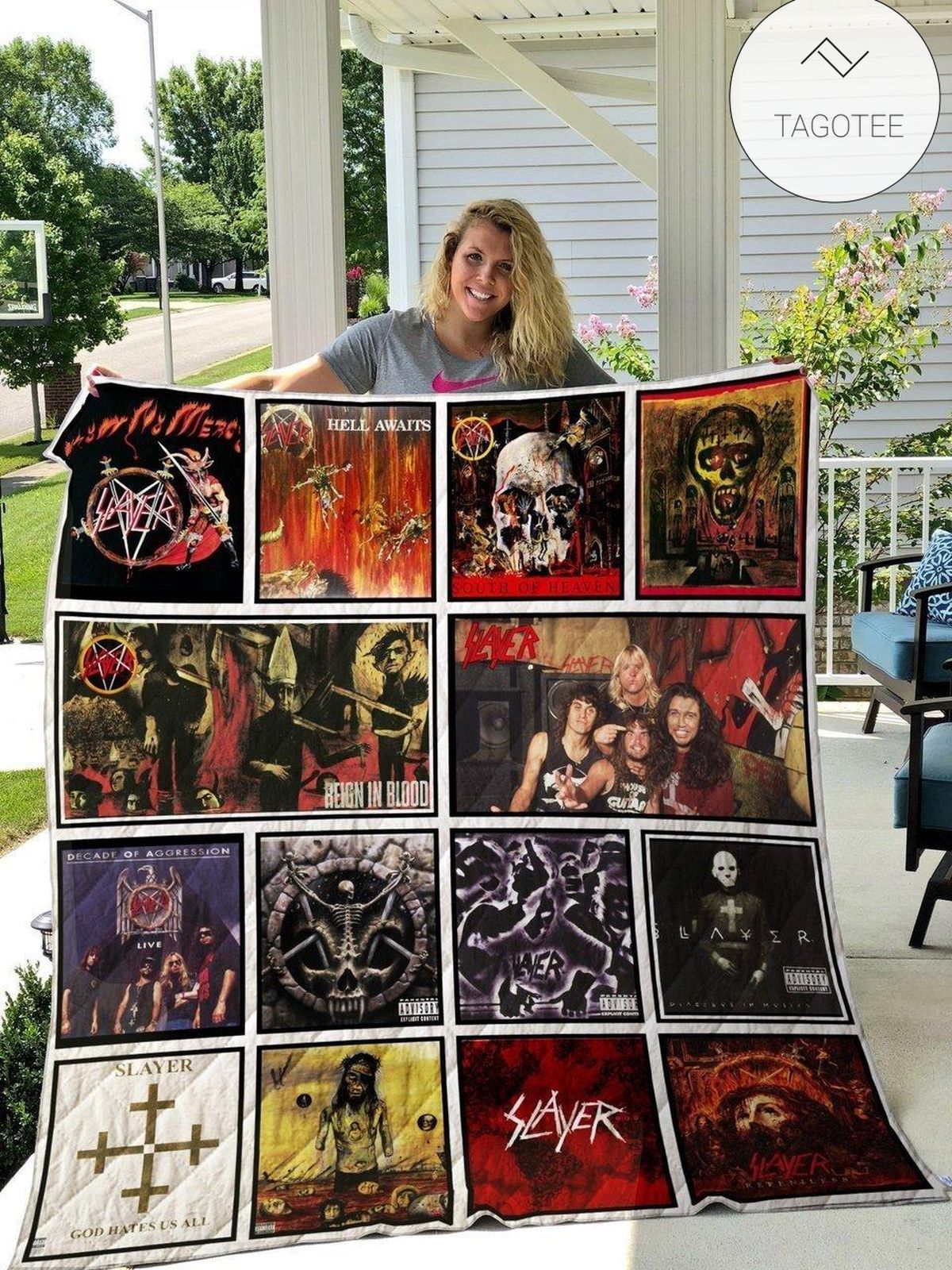 Slayer Quilt Blanket