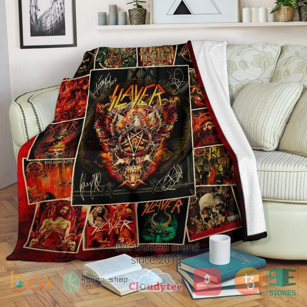 Slayer Rock Band Fan Blanket