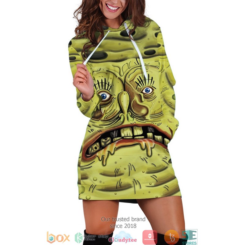Snotbob Squarepants Hoodie Dress