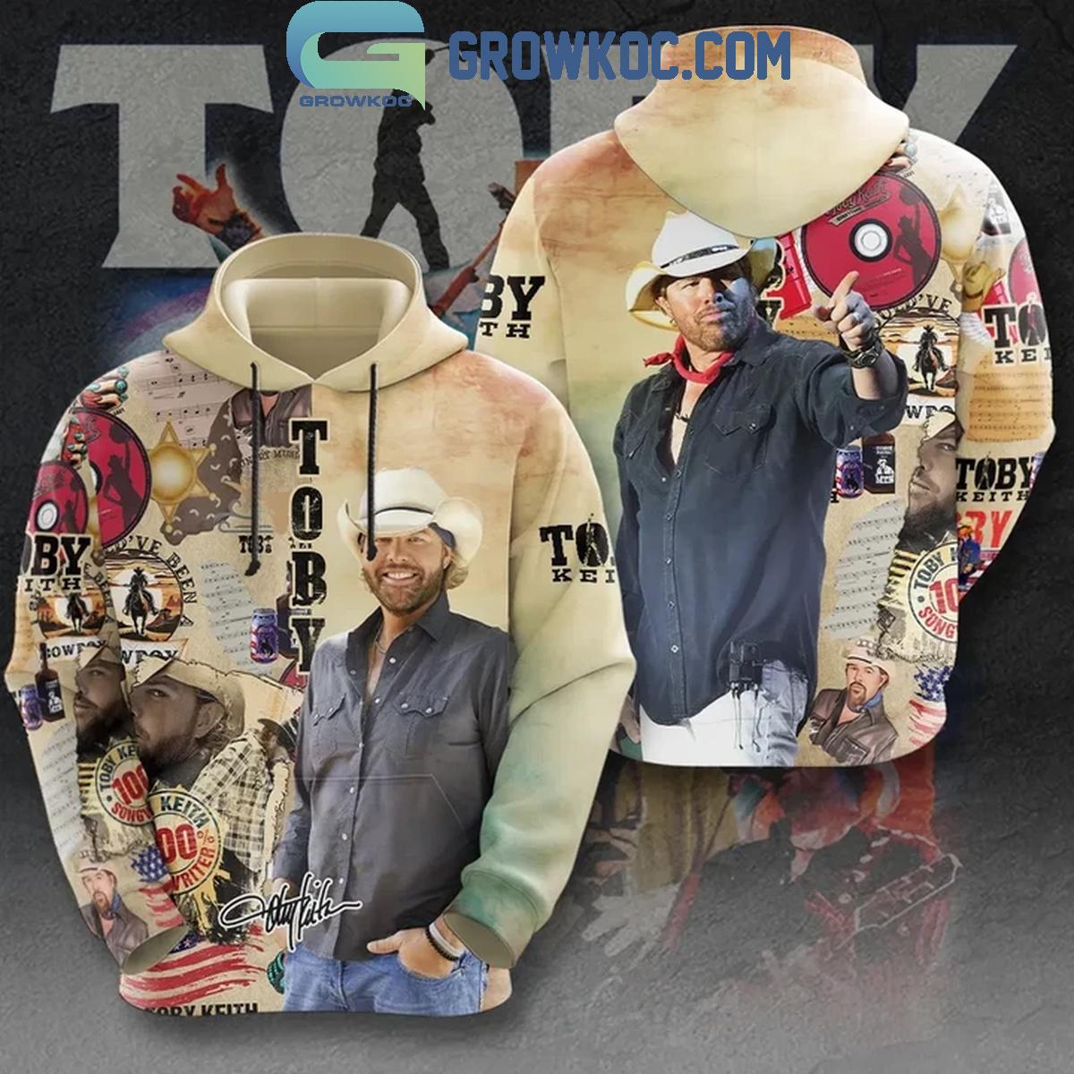 Songwriter Toby Keith Don't Let The Old Man In Hoodie Shirts