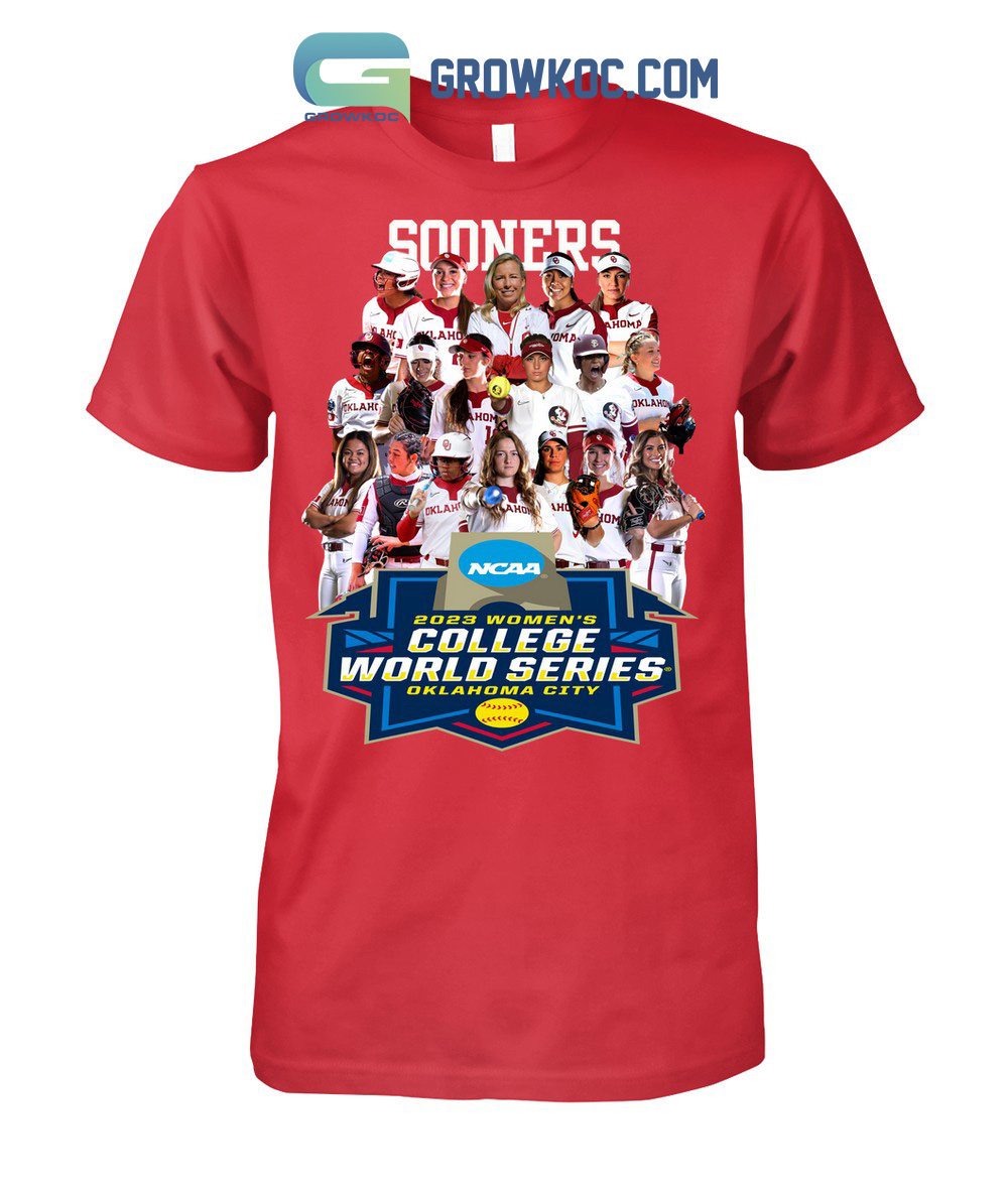 Sooners NCAA 2023 Women's College World Series Softball T Shirt