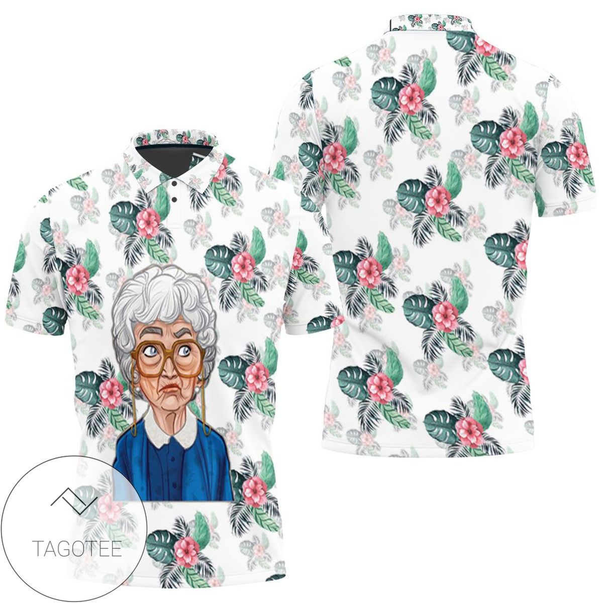 Sophia Petrillo The Golden Girls Flowers For Fan T-shirt 3d All Over Print Polo Shirt