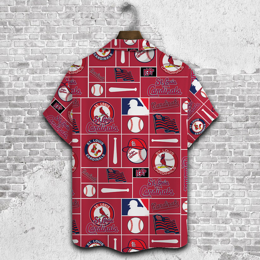 St. Louis Cardinals - Major League Baseball 2024 AOP Hawaiian Shirt V61