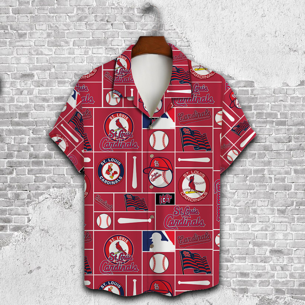 St. Louis Cardinals - Major League Baseball 2024 AOP Hawaiian Shirt V61