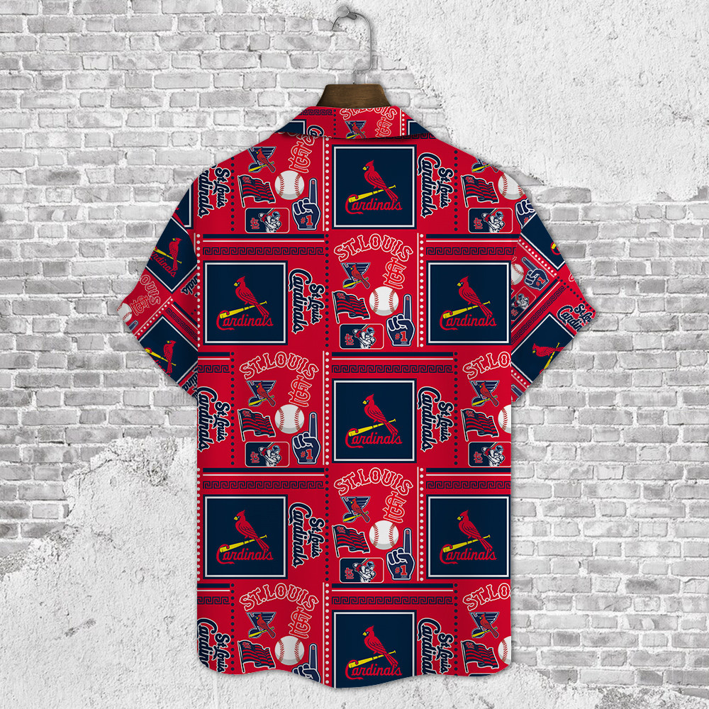 St. Louis Cardinals Major League Baseball 3D Print Hawaiian Shirt SH1ML