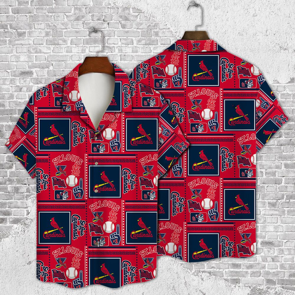 St. Louis Cardinals Major League Baseball 3D Print Hawaiian Shirt SH1ML