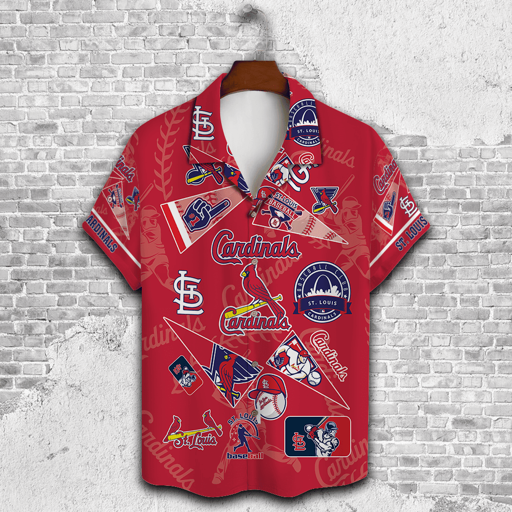 St. Louis Cardinals Major League Baseball 3D Print Hawaiian Shirt SH1ML V1