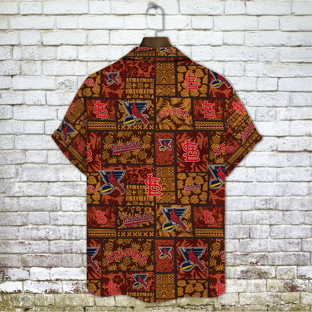 St. Louis Cardinals Major League Baseball 3D Print Hawaiian Shirt SH1ML V10