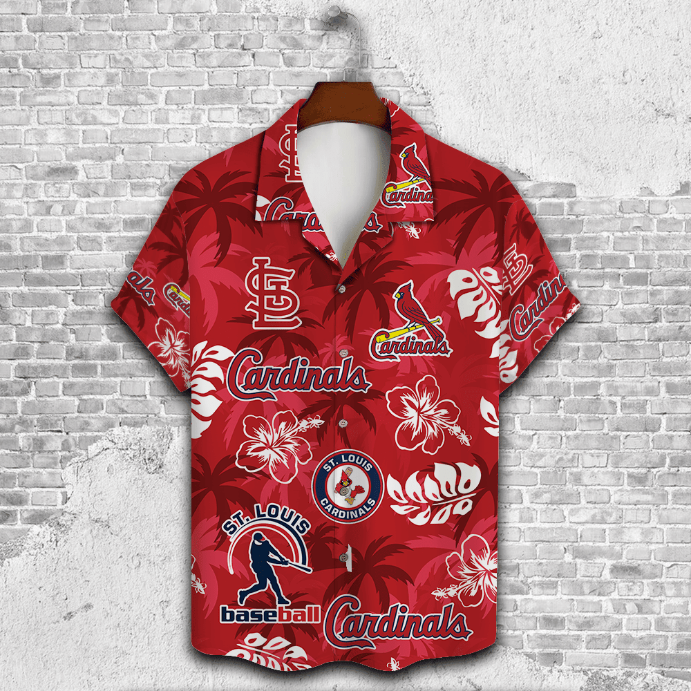 St. Louis Cardinals Major League Baseball 3D Print Hawaiian Shirt SH1ML V11