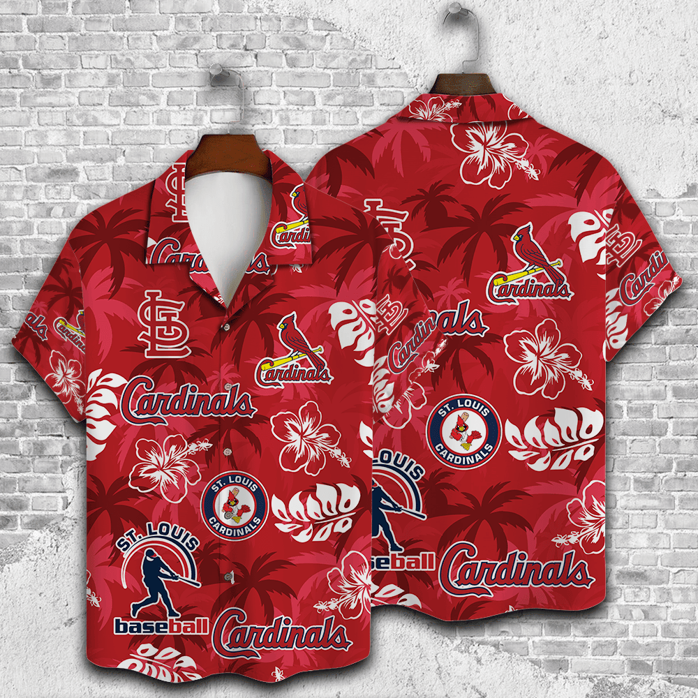 St. Louis Cardinals Major League Baseball 3D Print Hawaiian Shirt SH1ML V11