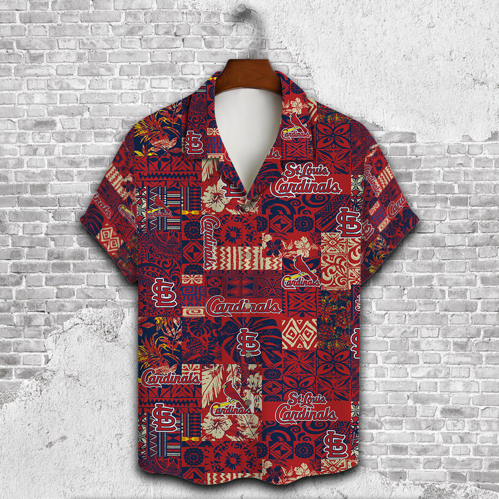 St. Louis Cardinals Major League Baseball 3D Print Hawaiian Shirt SH1ML V7