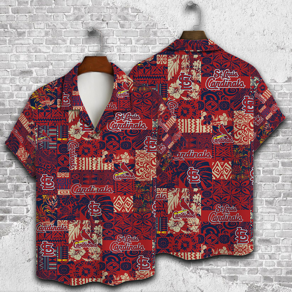 St. Louis Cardinals Major League Baseball 3D Print Hawaiian Shirt SH1ML V7