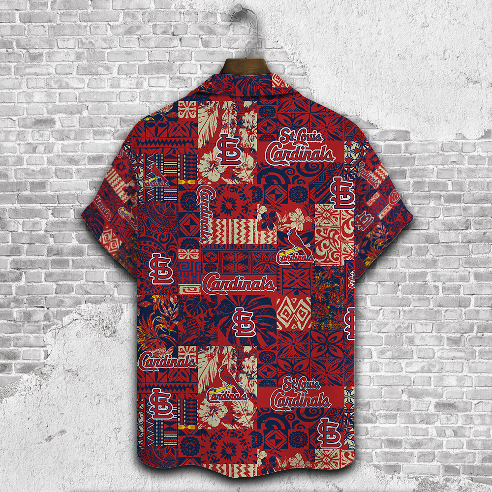 St. Louis Cardinals Major League Baseball 3D Print Hawaiian Shirt SH1ML V7