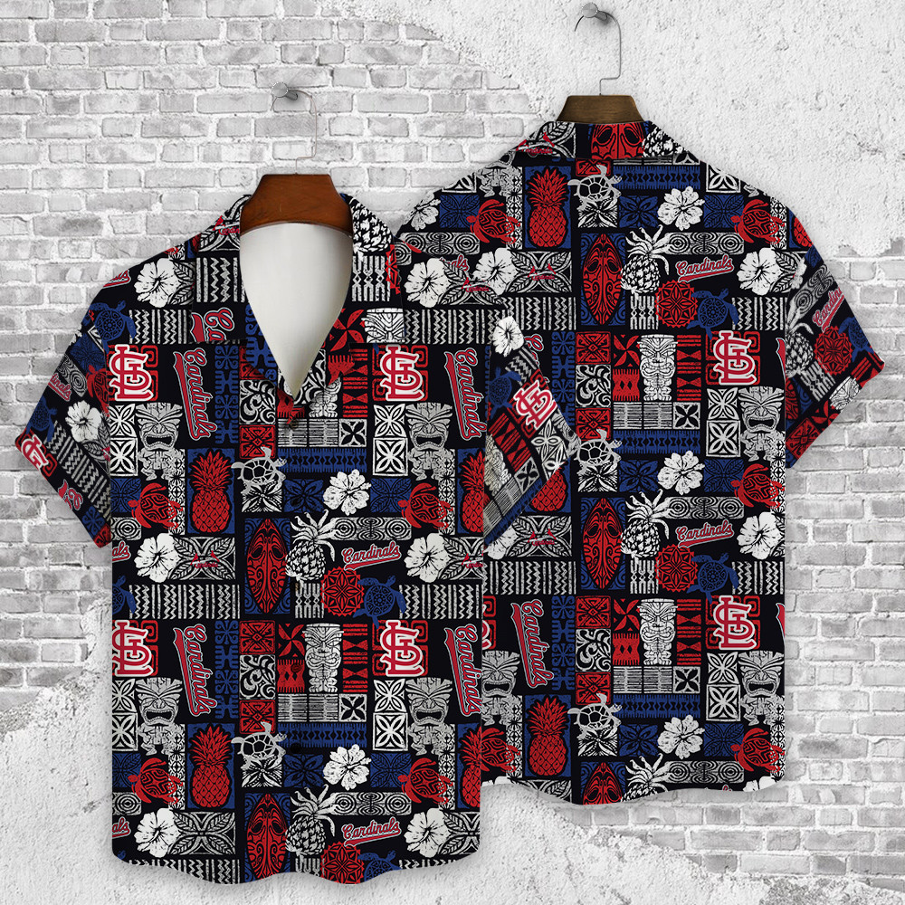 St. Louis Cardinals Major League Baseball 3D Print Hawaiian Shirt SH1ML V8
