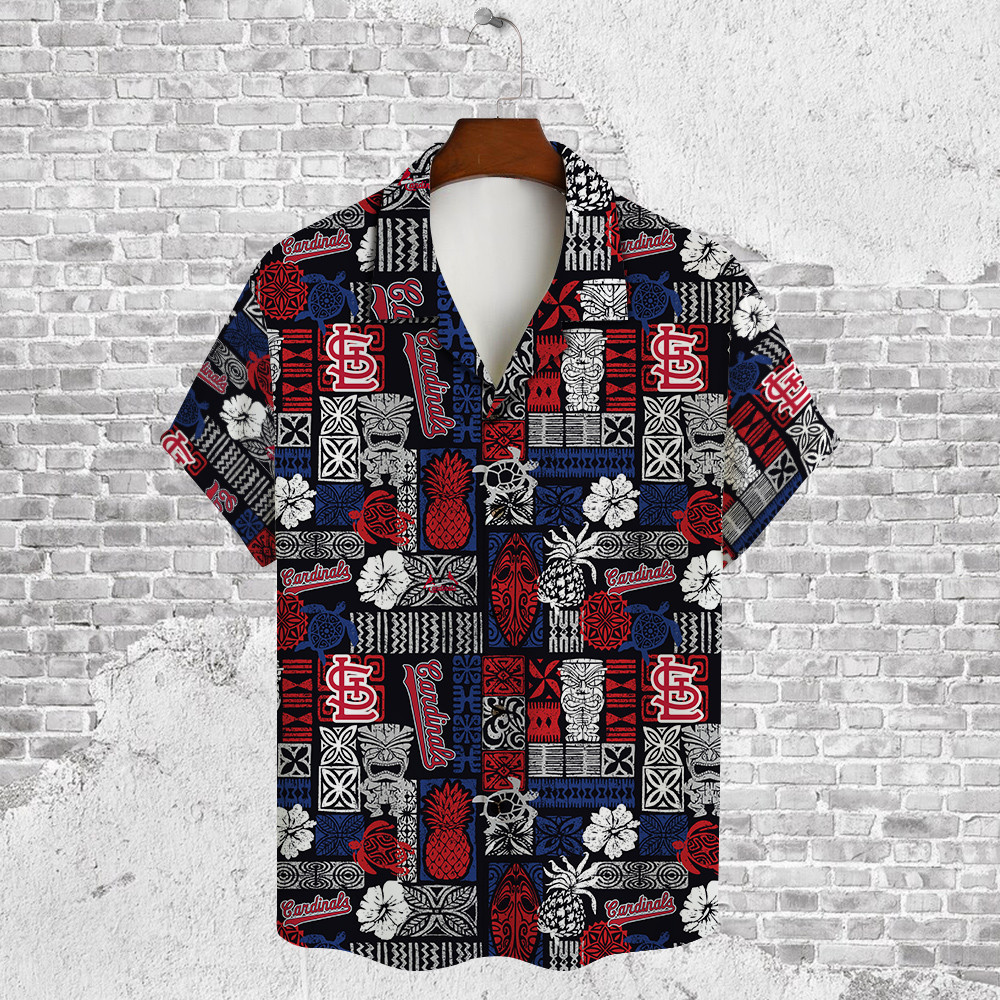 St. Louis Cardinals Major League Baseball 3D Print Hawaiian Shirt SH1ML V8