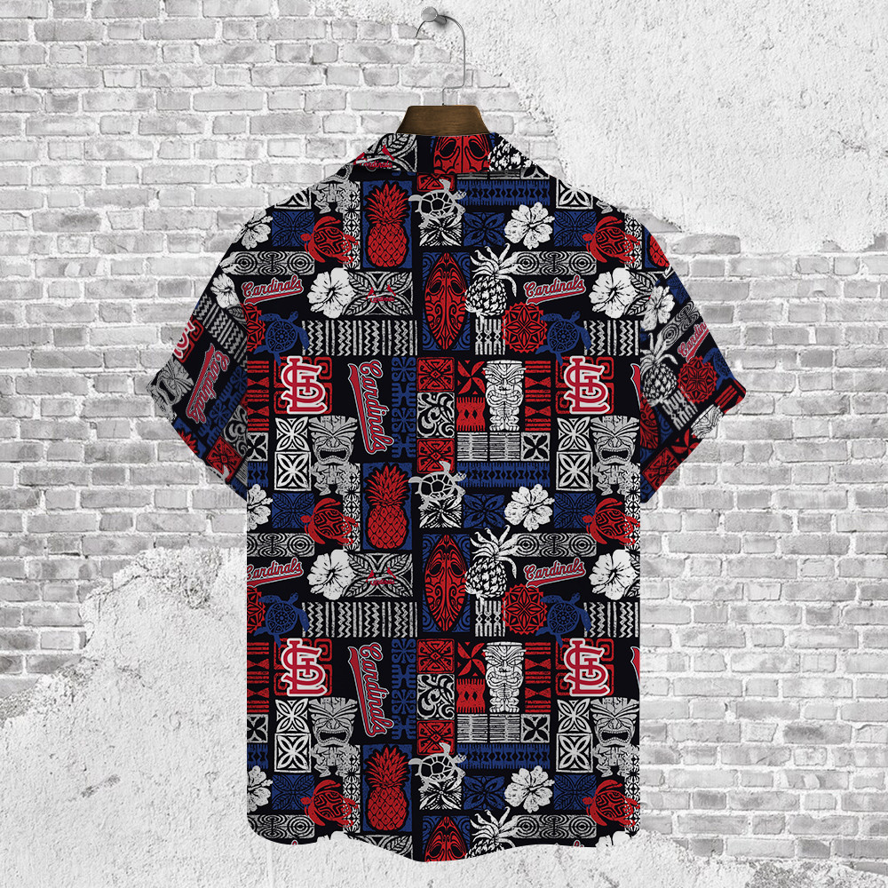 St. Louis Cardinals Major League Baseball 3D Print Hawaiian Shirt SH1ML V8