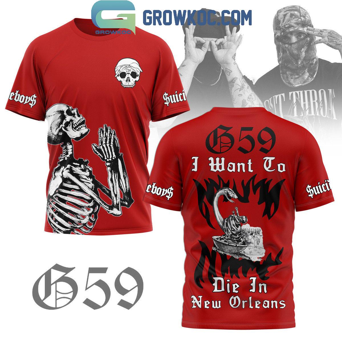 Suicideboys I Want To Die In New Orleans Hoodie Shirts