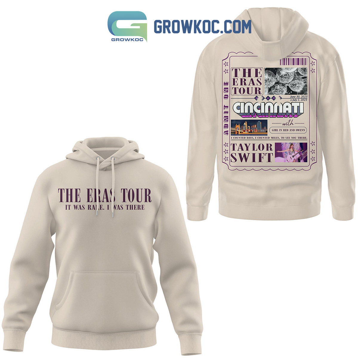 Taylor Swift The Eras Tour Cincinnati Fan Hoodie Shirts