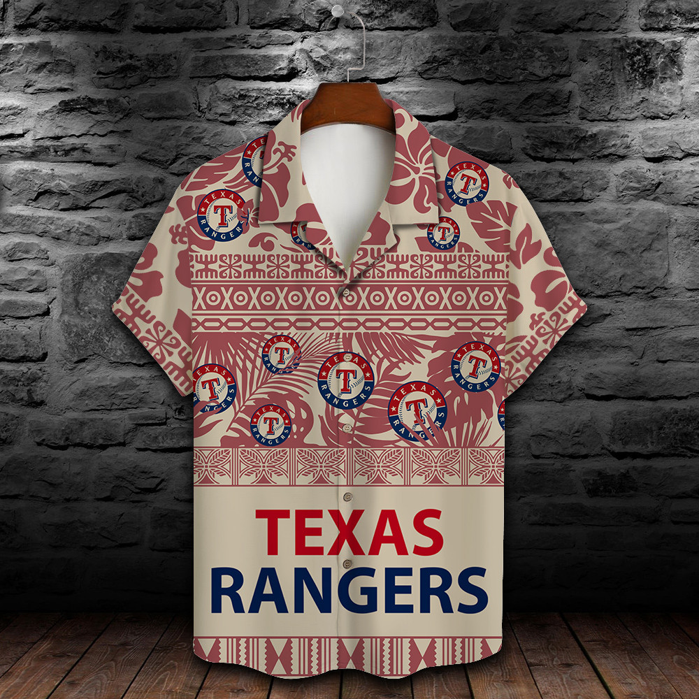 Texas Rangers - Major League Baseball 2024 AOP Hawaiian Shirt V121