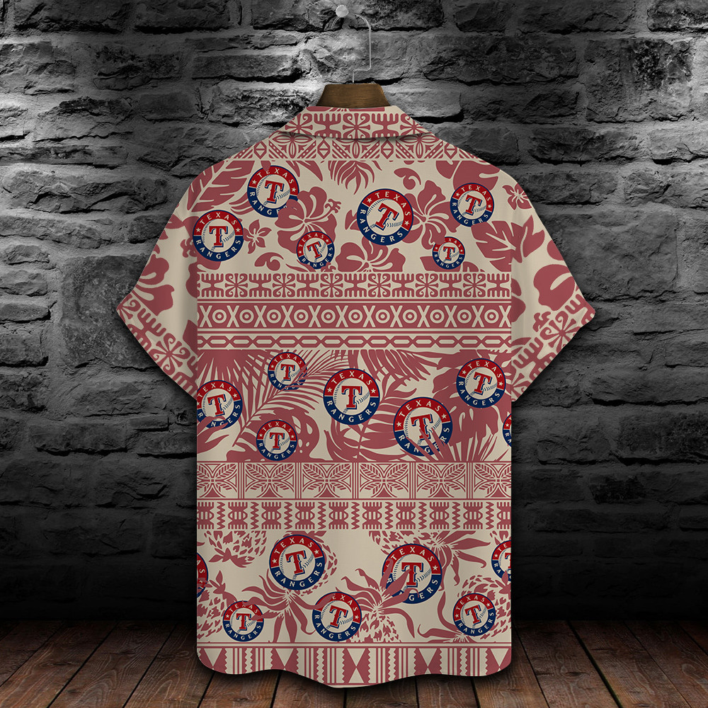 Texas Rangers - Major League Baseball 2024 AOP Hawaiian Shirt V121
