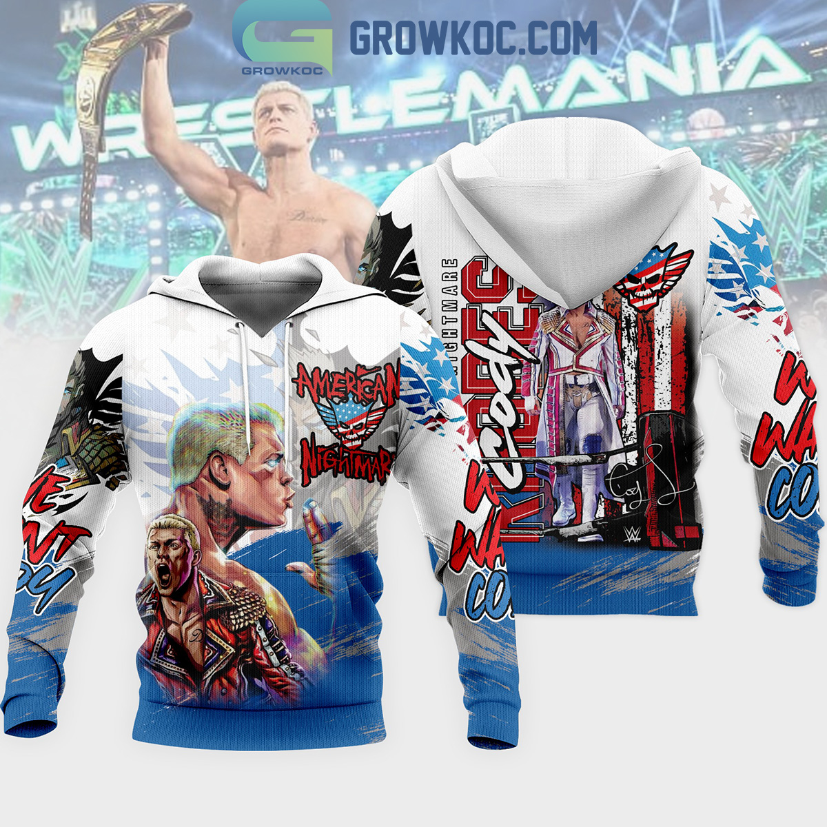 The Best Of Cody Rhodes American Nightmare Hoodie Shirts