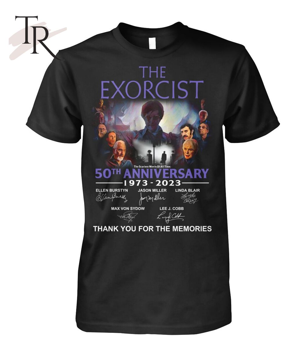 The Exorcist 50th Anniversary 1973 - 2023 Thank You For The Memories T-Shirt