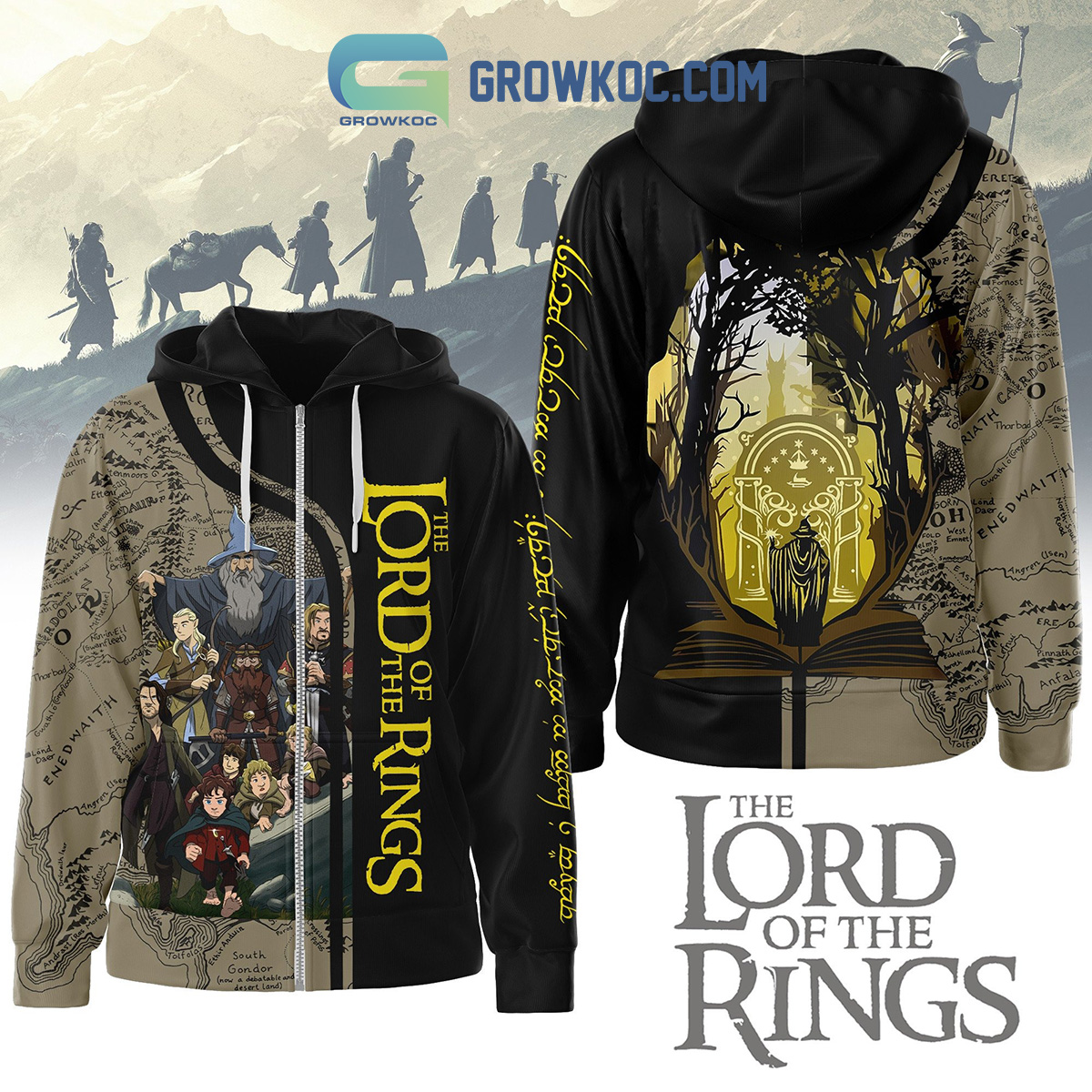 The Lord Of The Rings Mordo Hoodie Shirts