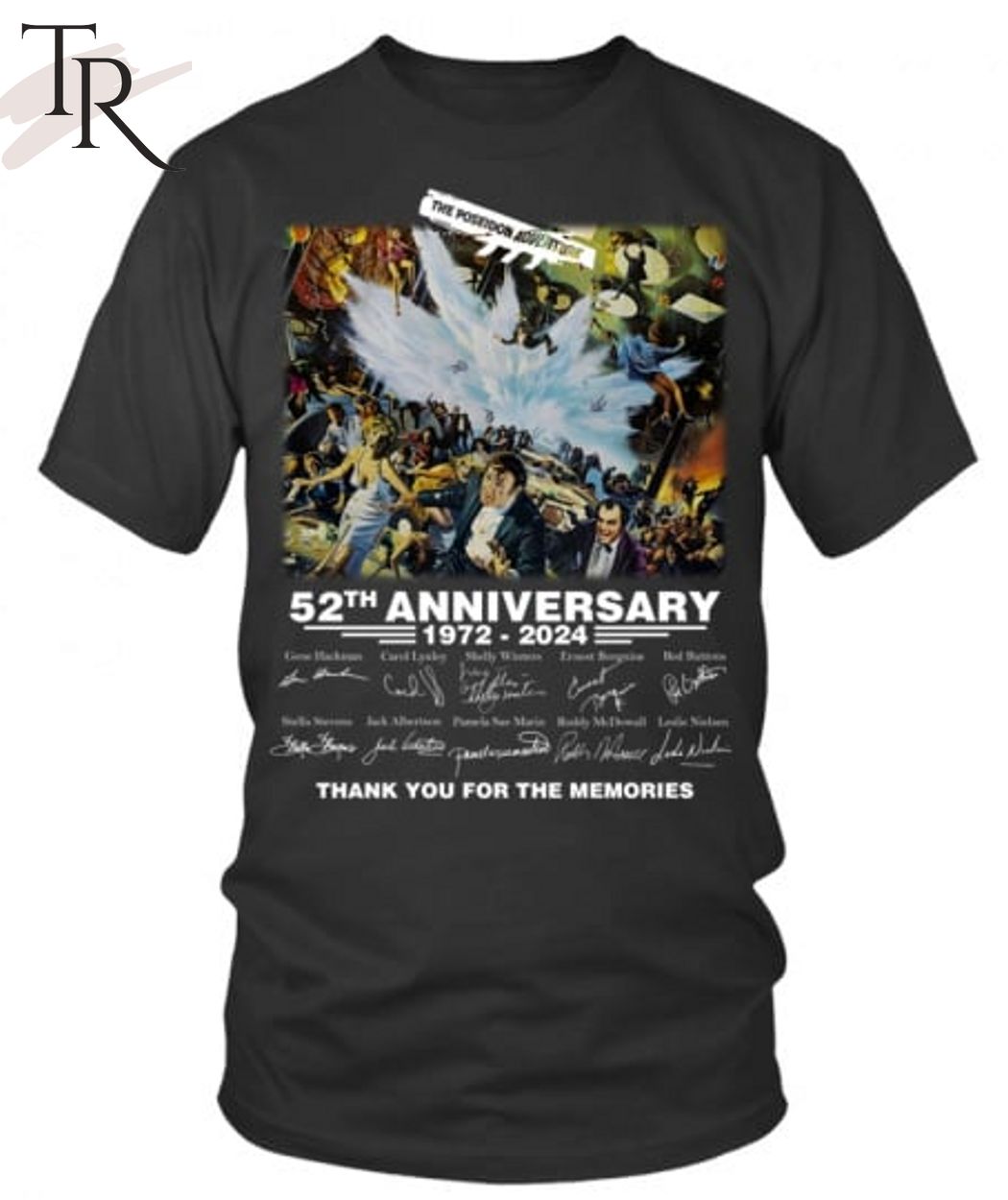 The Poseidon Adventure 52th Anniversary 1972 - 2024 Thank You For The Memories T-Shirt