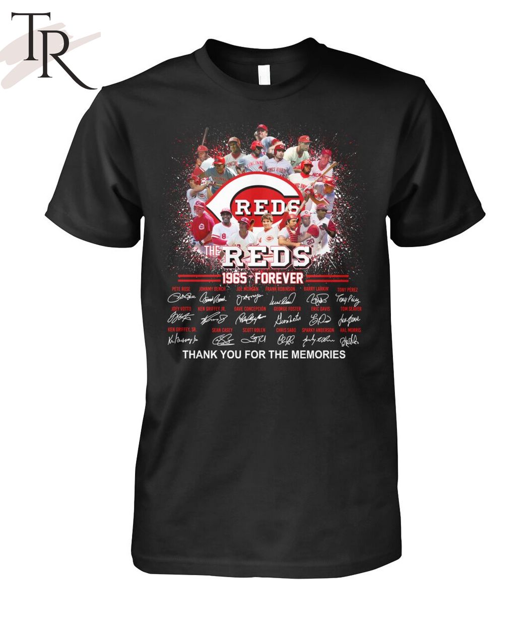 The Reds 1965 - Forever Thank You For The Memories T-Shirt
