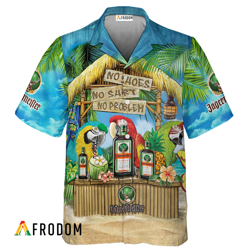 The Ultimate Margaritaville Party Jagermeister Hawaiian Shirt