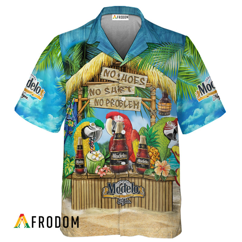 The Ultimate Margaritaville Party Modelo Negra Hawaiian Shirt