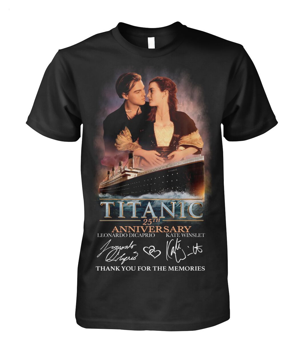 Titanic 25th Anniversary Thank You For The Memories T-Shirt - Limited Edition