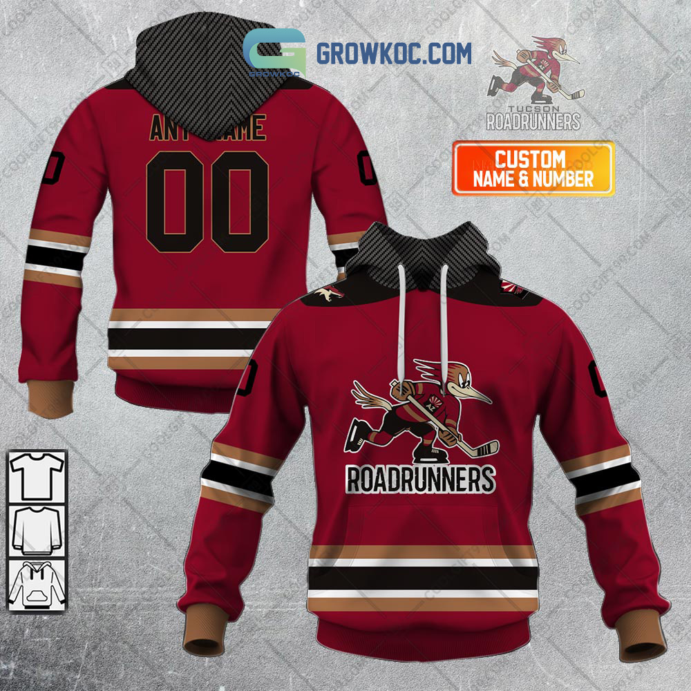 Tucson Roadrunners AHL Color Home Jersey Personalized Hoodie T Shirt